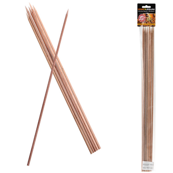 Skewers Espetada Sticks 6 x 455mm 6 Pack