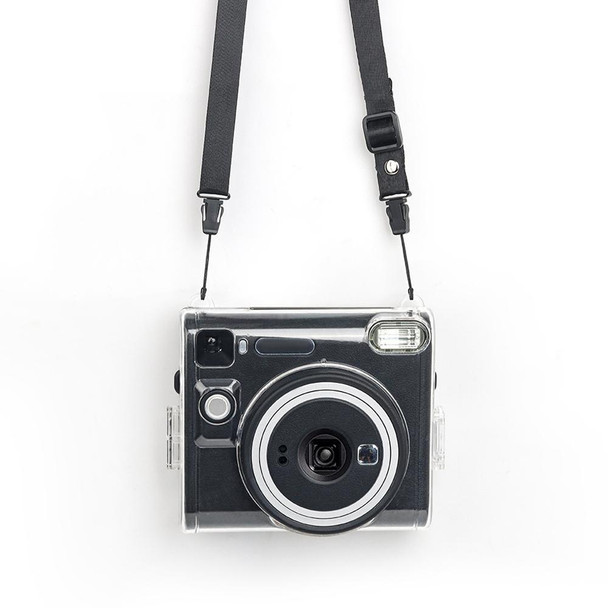 For instax SQUARE SQ40 Lanyard Camera Transparent Crystal Protective Case