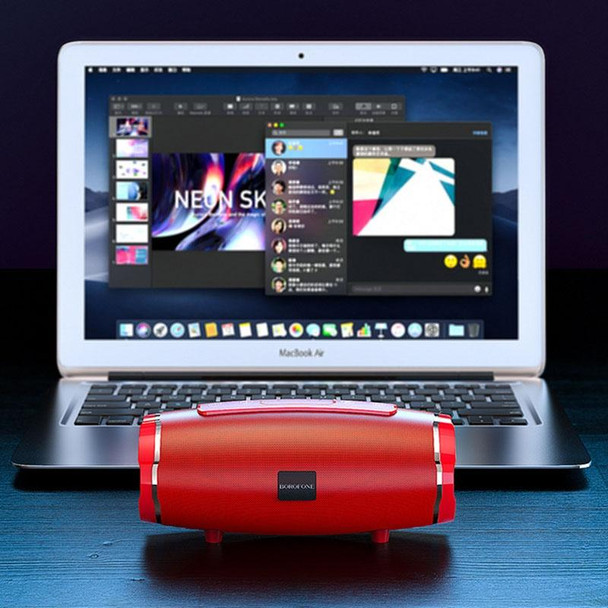 Borofone BR3 Boyun Sports Bluetooth 5.0 Speaker(Red)