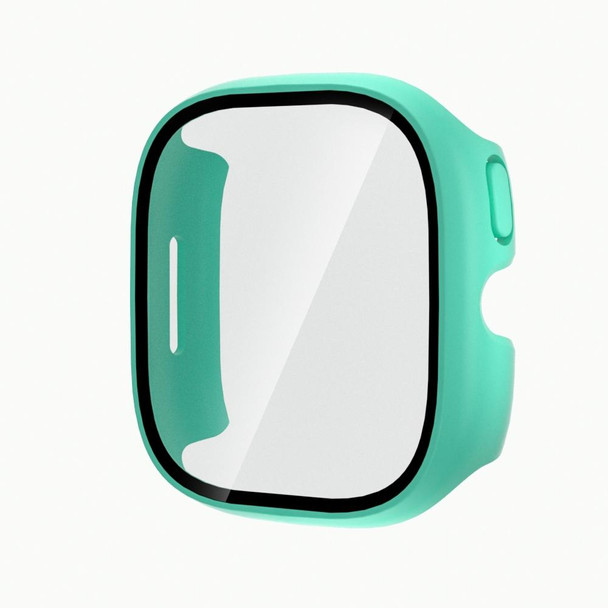 For Verizon Gizmo Watch 3 PC + Tempered Film Integrated Watch Protective Case(Light Green)