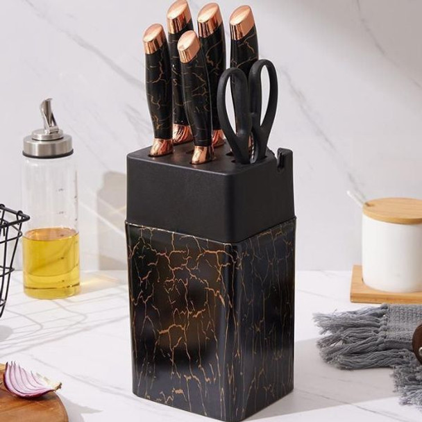 7 Piece Marble Knife Set