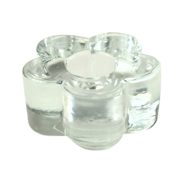 Glass Daisy Candle Holder – 5.5x3cm