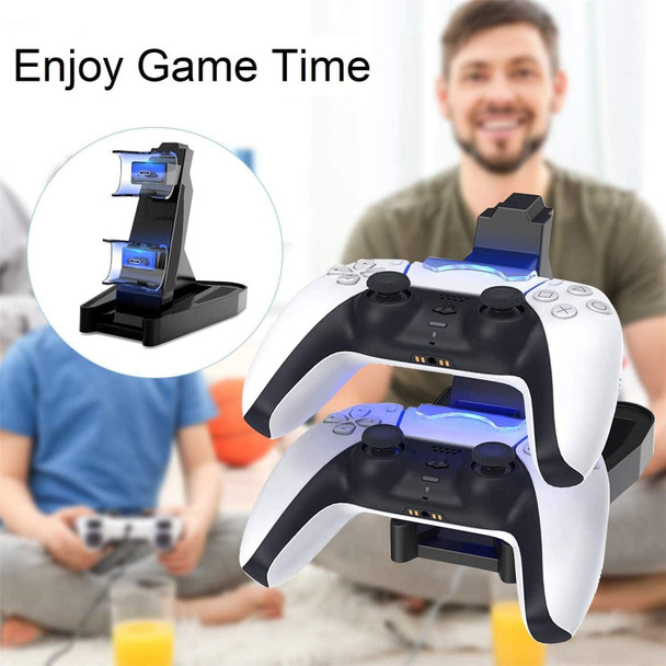 Dual Dock Charging Station For PlayStation 5