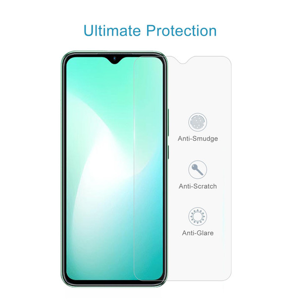 10 PCS 0.26mm 9H 2.5D Tempered Glass Film - Infinix Hot 11 Play