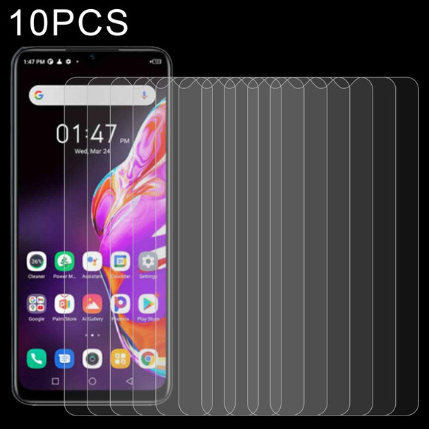 10 PCS 0.26mm 9H 2.5D Tempered Glass Film - Infinix Hot 10s