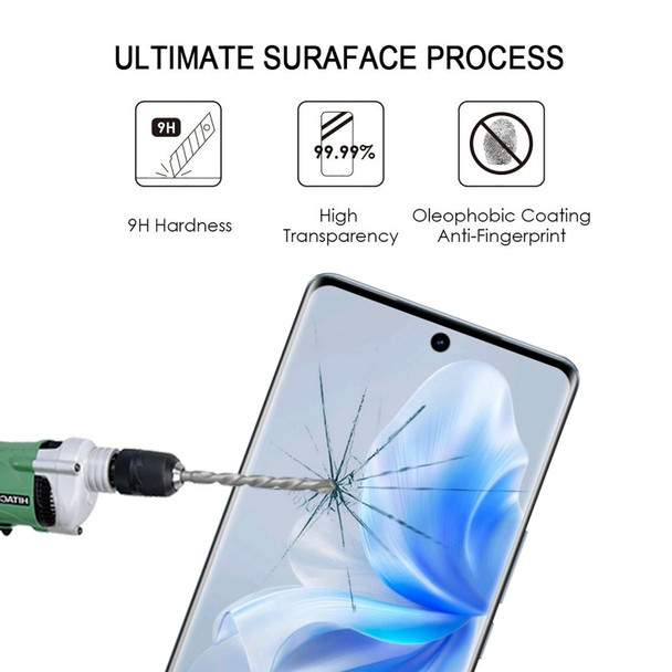 For vivo S18 25pcs 3D Curved Edge Full Screen Tempered Glass Film