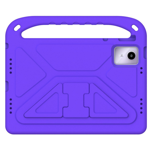 For Lenovo Tab  P12 / Xiaoxin Pad Pro 12.7 Handle EVA Shockproof Tablet Case with Holder(Purple)