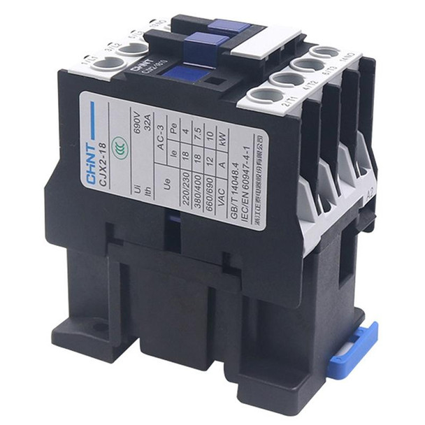 CHNT CJX2-6511 65A 220V Silver Alloy Contacts Multi-Purpose Single-Phase AC Contactor