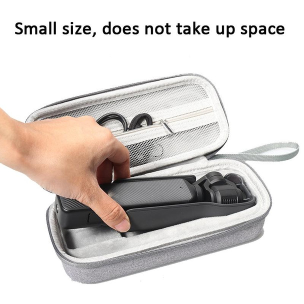 For DJI Pocket 3 Storage Bag Carrying Case Protective Box(Standard Gray)
