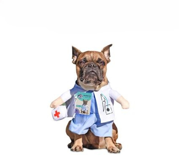 Pet Dog Novelty Clothing Doctor