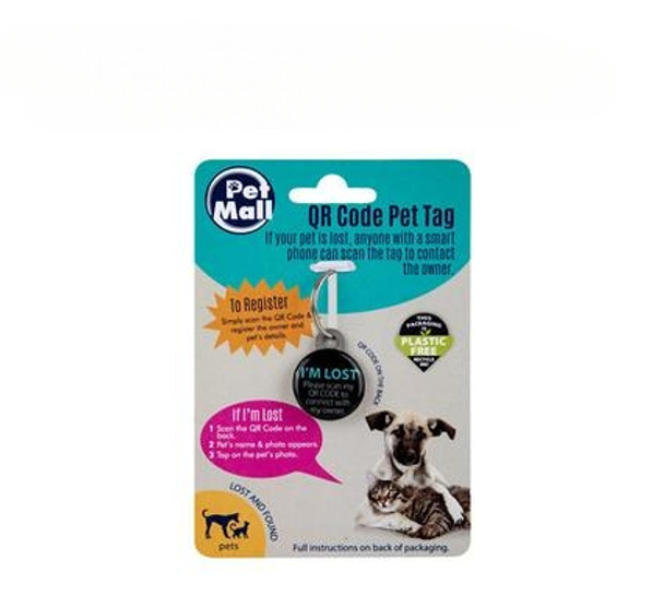 Pet Identification Tag Qr Code D