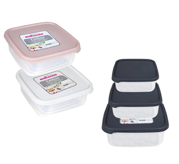 Food Storage Container Set Of 3