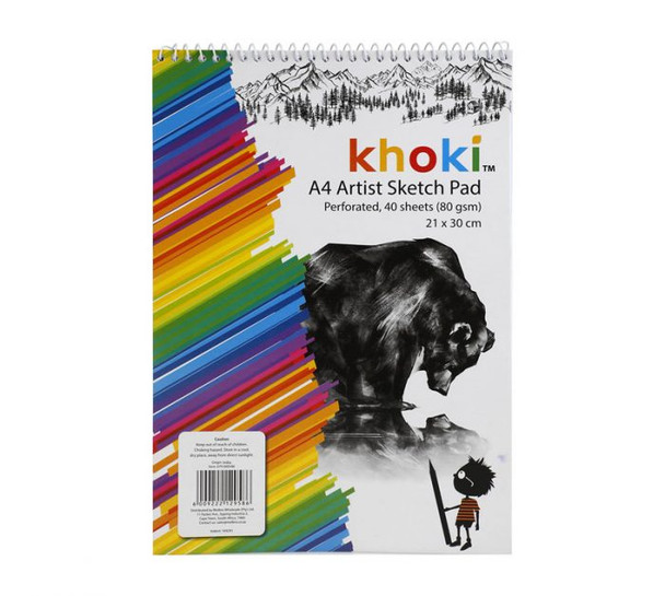 Art+Craft Sketch Pad A4 40 Page Perforated