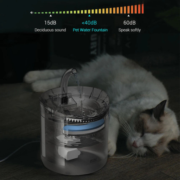 Smart Pet Transparent Water Fountain