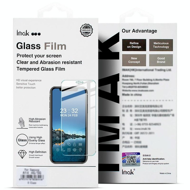 For Xiaomi Redmi 13C 4G / POCO C65 4G IMAK H Series Tempered Glass Film