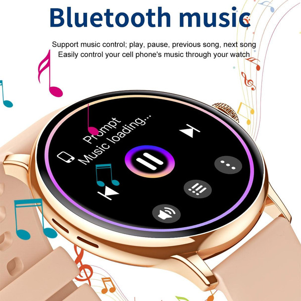 CY500 1.43 inch AMOLED Screen Smart Watch, BT Call / Heart Rate / Blood Pressure / Blood Oxygen(Gold)