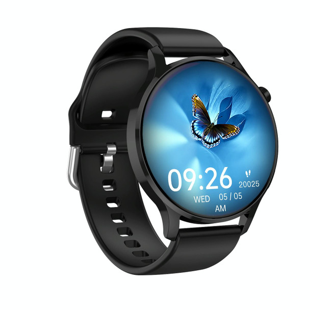 Watch3 Pro 1.3 inch AMOLED Screen Wireless Charging Smart Watch, Supports BT Call / NFC(Black)