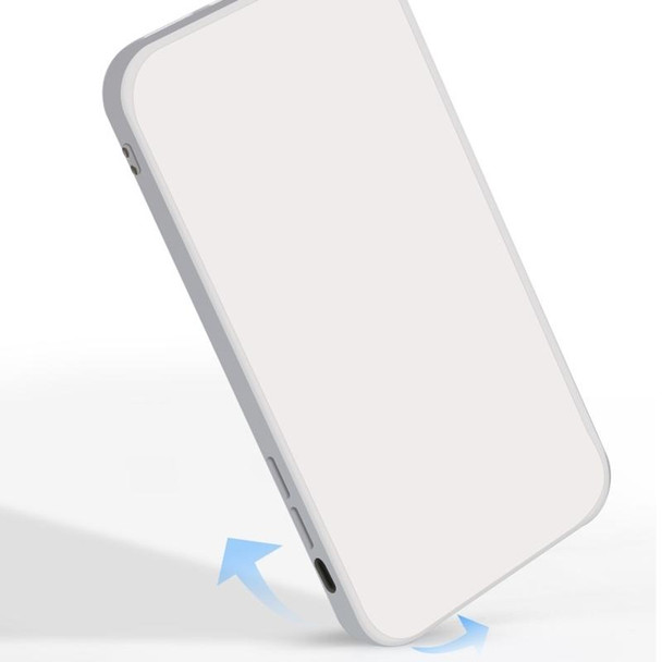 For Huawei Nova 12 Imitation Liquid Silicone Phone Case(Light Cyan)