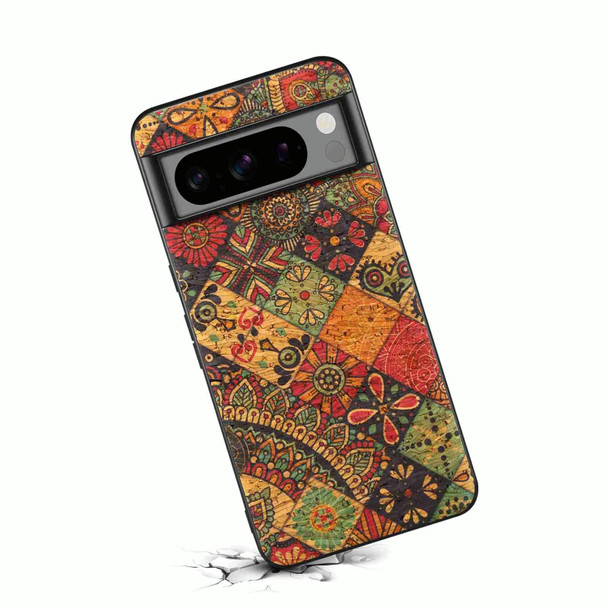 For Google Pixel 6a Four Seasons Flower Language Series TPU Phone Case(Autumn Yellow)