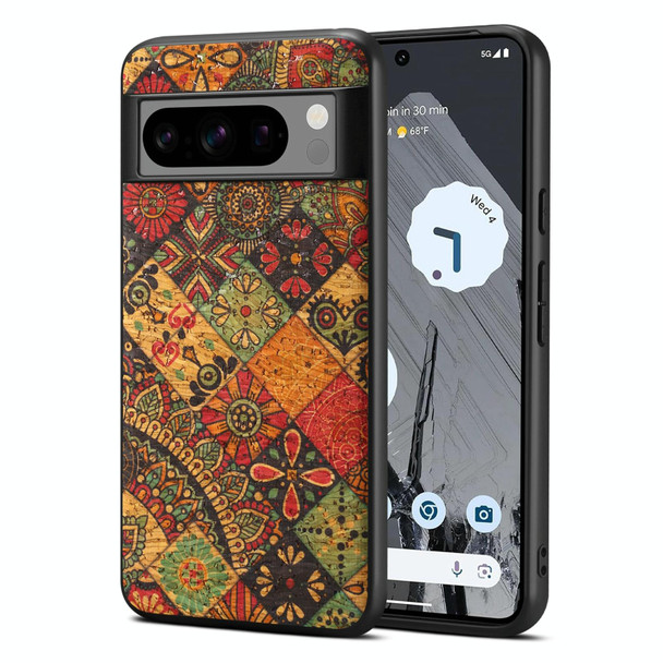 For Google Pixel 8 Pro Four Seasons Flower Language Series TPU Phone Case(Autumn Yellow)