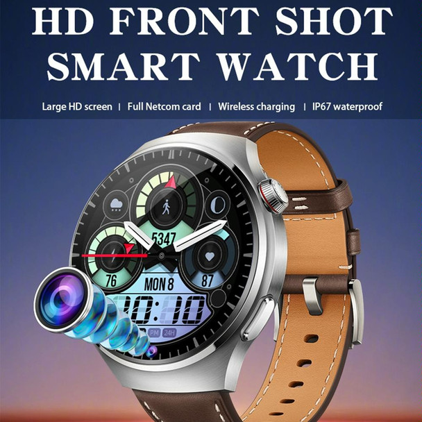 1.53 inch Front Camera Smart Watch Support AI Voice / SIM Card, Specification:2GB+32GB(Tarnish)