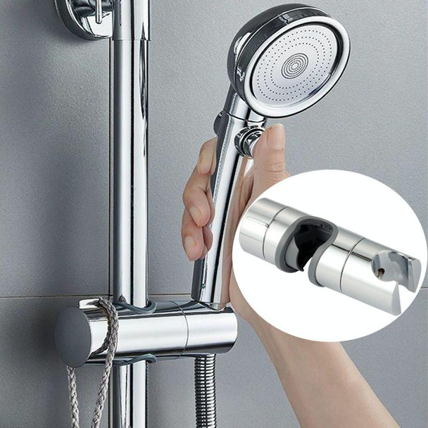 Straight-buckle Adjustable Shower Bracket Shower Rod Lift Base Shower Head Rack(18-25)