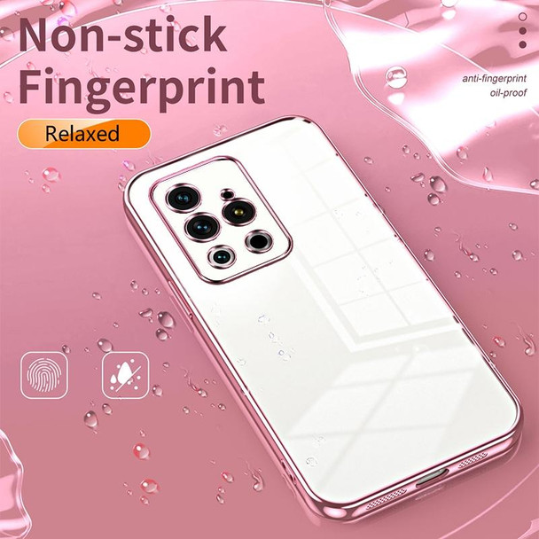 For Meizu 18 Pro / 18s Pro  Transparent Plating Fine Hole Phone Case(Black)