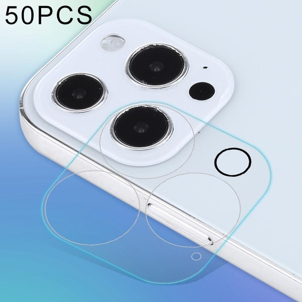 50 PCS HD Rear Camera Lens Protector Tempered Glass Film - iPhone 13 Pro Max