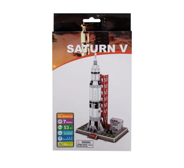 Puzzle 3D Board Saturn 14.2x11.7x26cm