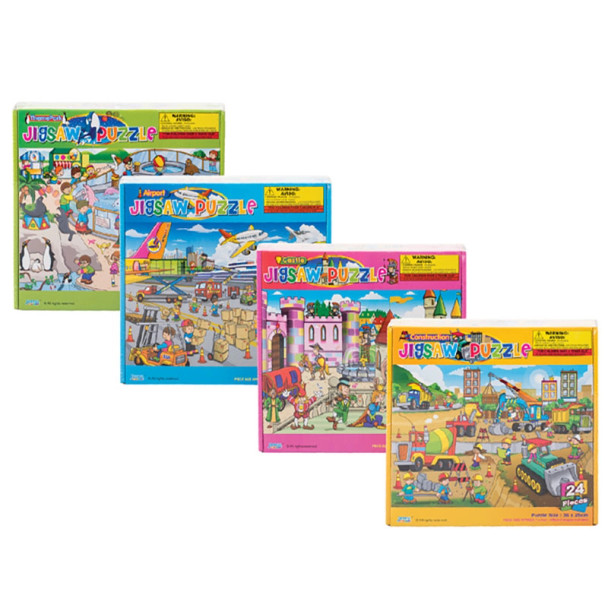 Puzzle Jigsaw Assorted 24 Piece