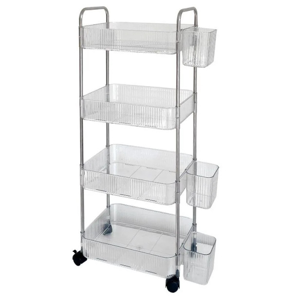 Multi-layer Acrylic Trolley Organizer