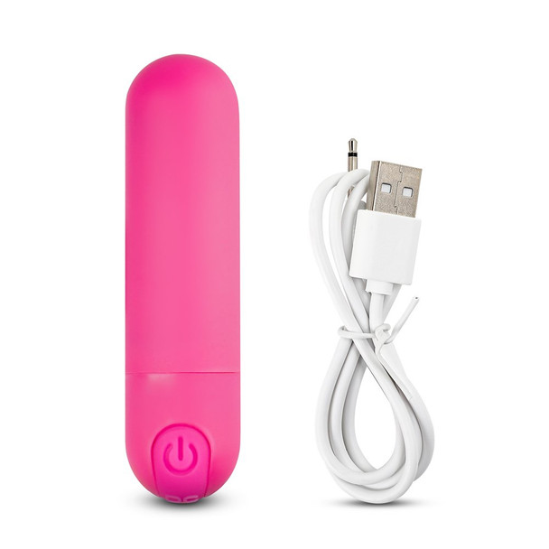 10 Speed Rechargeable Remote Control Vibrating Bullet - Pink