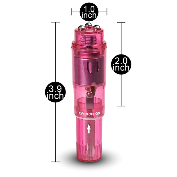 Powerful Pocket Vibrator - Pink