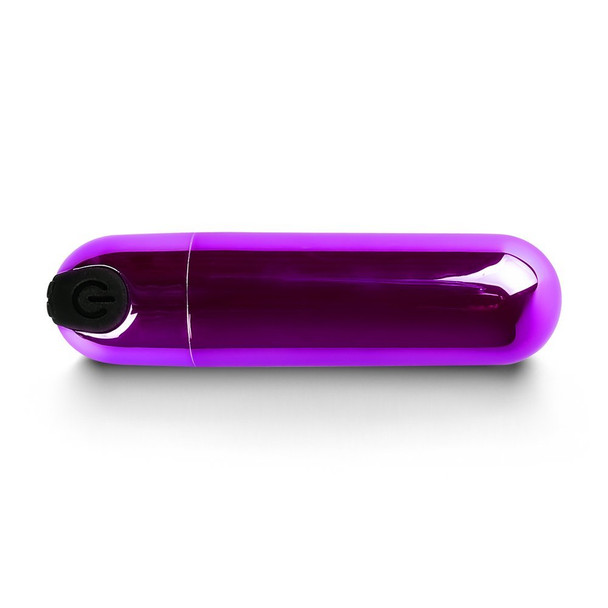 10 Speeds USB Recharging Vibrating Bullet - Purple