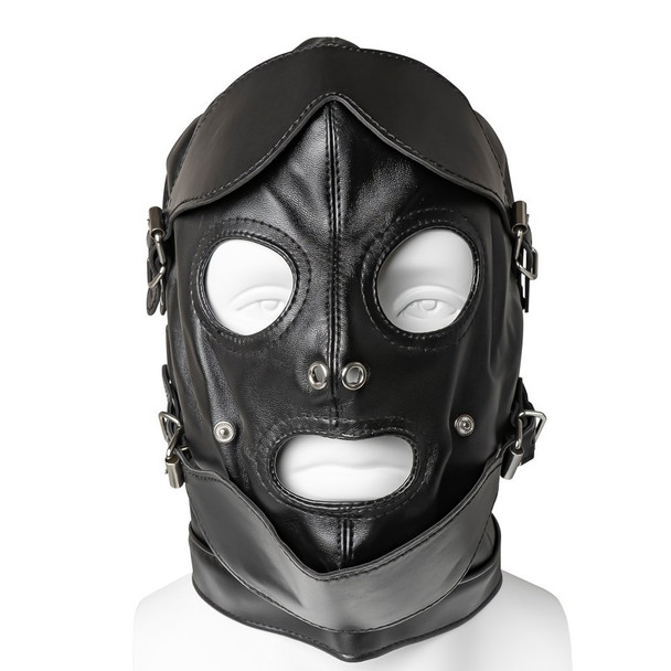 Luxury Mask Hood with Mask & Ball Gag