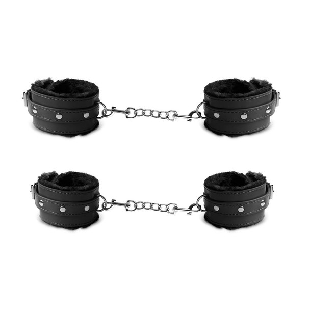 10pcs High Quality Bondage Kit - Black