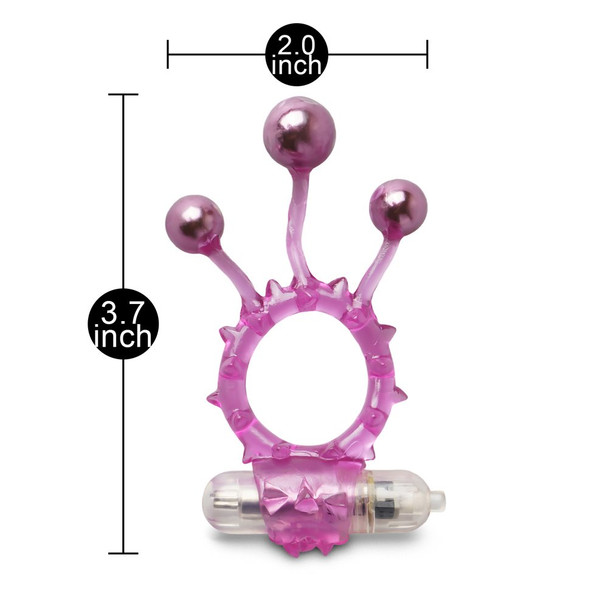 Vibrating Ball Banger Cock Ring