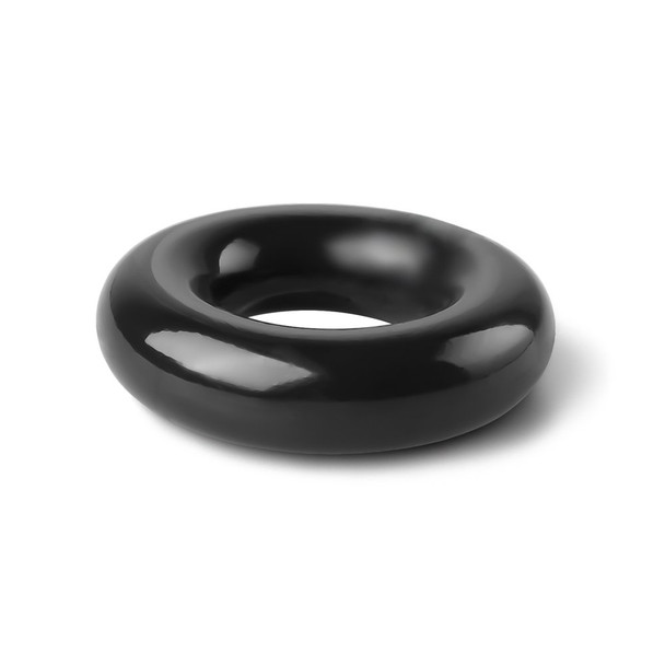 Thick Stretchy Cock Ring 4.3CM - Black