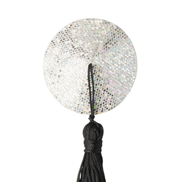 Sparkling Nipple Tassels - Silver