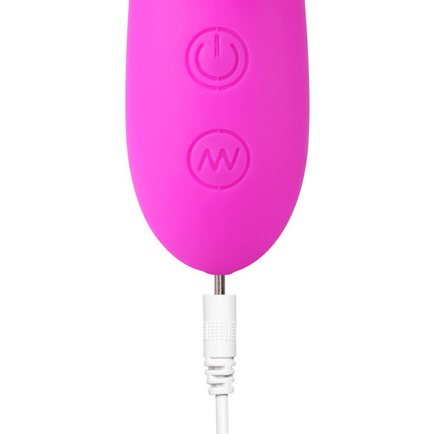 12 Speed Silicone Rabbit Vibrator - Pink