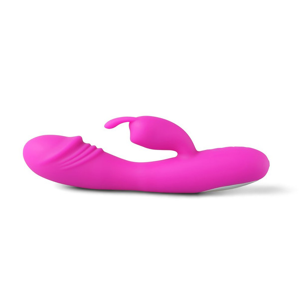 12 Speed Silicone Rabbit Vibrator - Pink