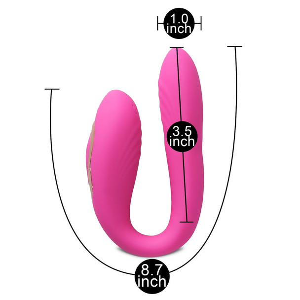 Vibrator for Couple with Rotation Function