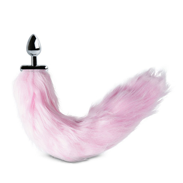 Tail Butt Plug with Pink Light - 43CM