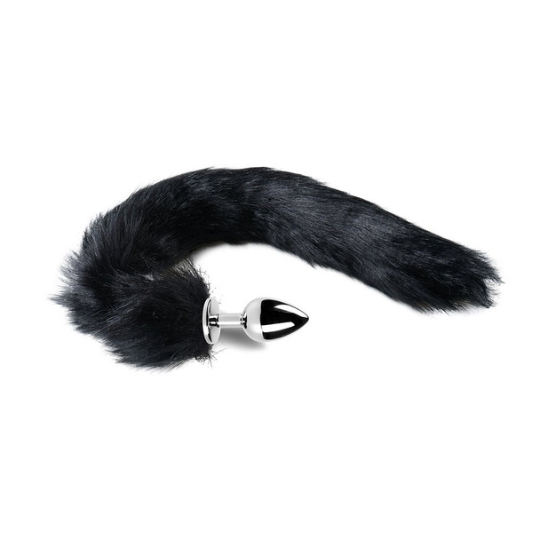 Tail Butt Plug - Black - 43CM