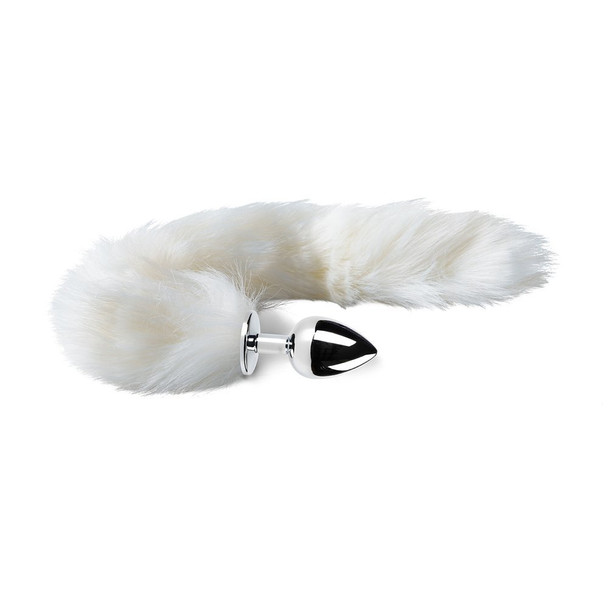 Tail Butt Plug - White - 43CM