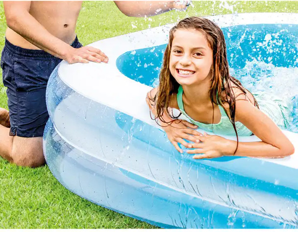 Intex Air Blow Inflatable Swim Pool