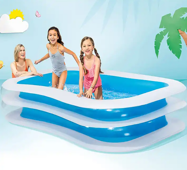 Intex Air Blow Inflatable Swim Pool