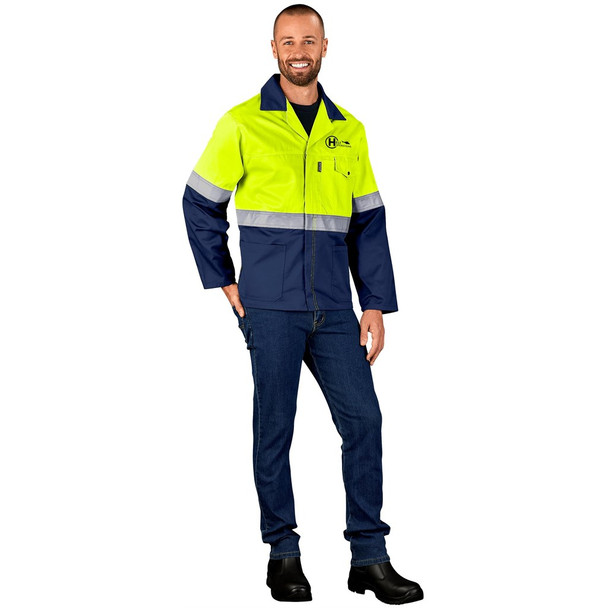 Traffic Premium Two-Tone Hi-Viz Reflective Jacket