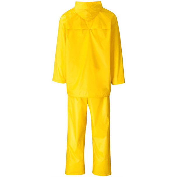 Weather Polyester/PVC Rainsuit - Yellow