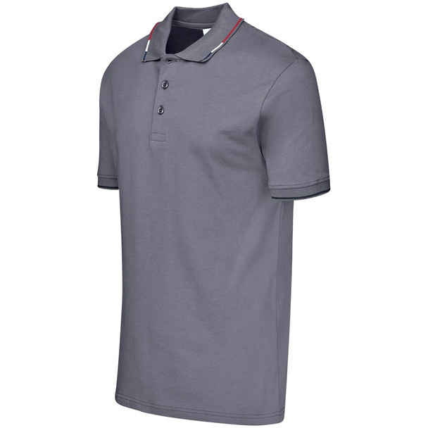 Mens Ash Golf Shirt - Grey